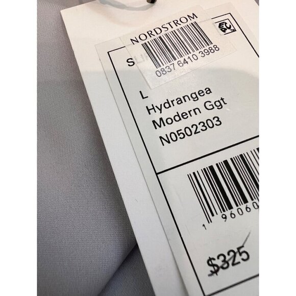 New Theory Size L Slip Skirt in Silk Georgette Light Purple *Stain* - Picture 7 of 11